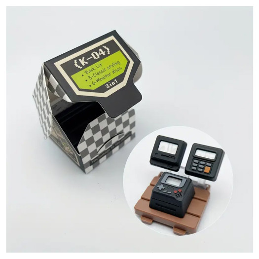 [1Set 3-In-1 Mechanical Keyboard Keycaps] A Cost-Effective Three-In-One Mechanical Keyboard Keycap, Featuring Retro K04 Unique Classic Translucent Keycaps
